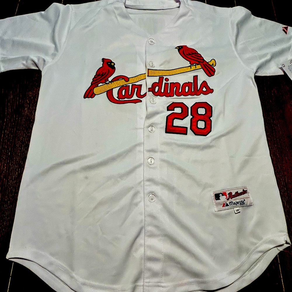 St. Louis cardinals jersey majestic size 50